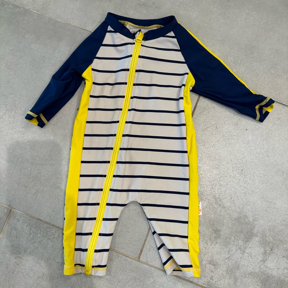 Swimzip long sleeve sunsuit romper swimsuit